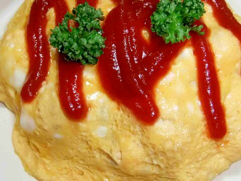 残ったピラフでオムライス レシピ 作り方 By cachecache 楽天レシピ